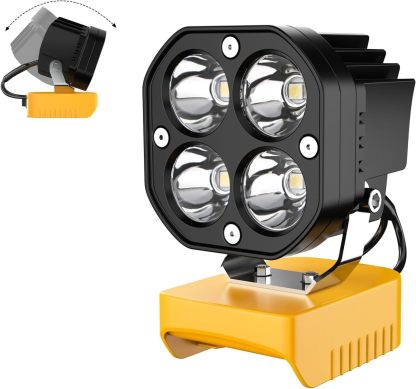 🔥Turn Night Work Into Daylight — Without Buying New Batteries