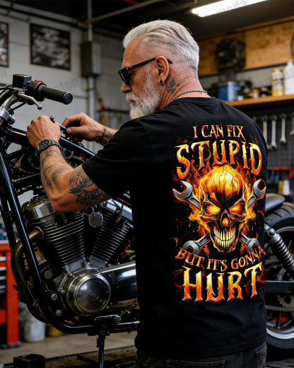I Can Fix Stupid But It's Gonna Hurt Custom Year T-shirt