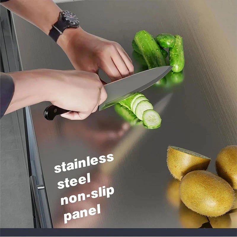 Stainless Steel Cutting Board, Hygienic & Easy to Clean