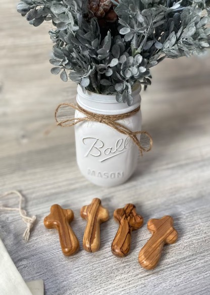 ️100% Handmade Wooden Comfort Cross