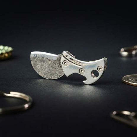 Mini Titanium Compact Bottle Opener & EDC Cutter