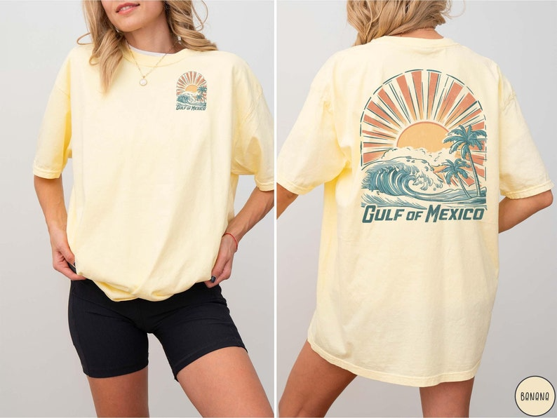 Gulf of Mexico Shirt Gulf Coast Shirt Mexico Beach Tee Gulf of Mexico Gift for Mexico Lover Gift Mexican Pride Shirt Texas Beach Shirt
