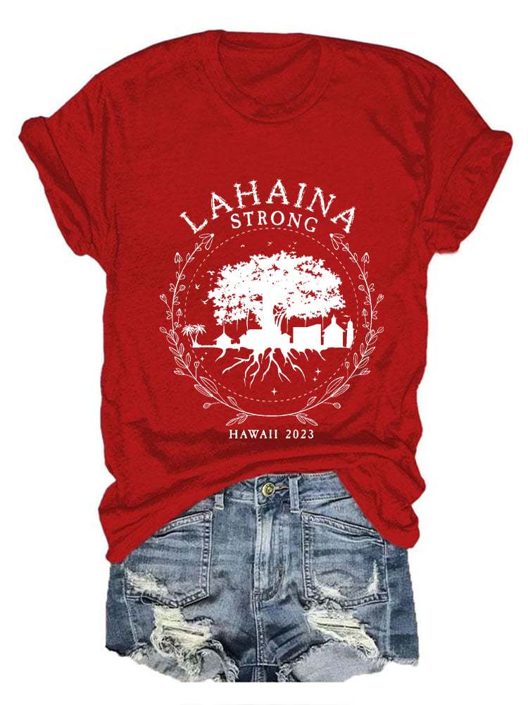 Women's Lahaina Strong Casual T-Shirt