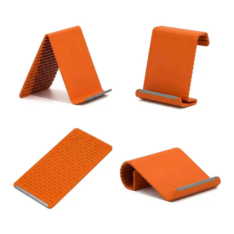 Flexible Silicone Stand - Aerospace Aluminum Core, Multi-Angle Adjustable, Universal for All Smart Devices