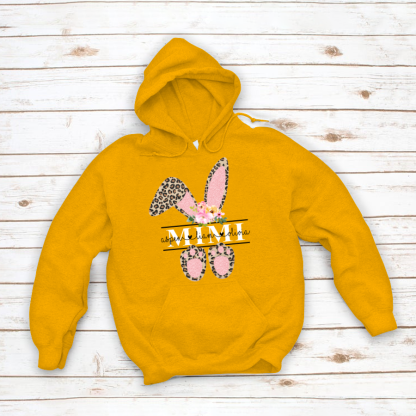 Leopard Bunny Mimi And Kids CL01 Hoodie