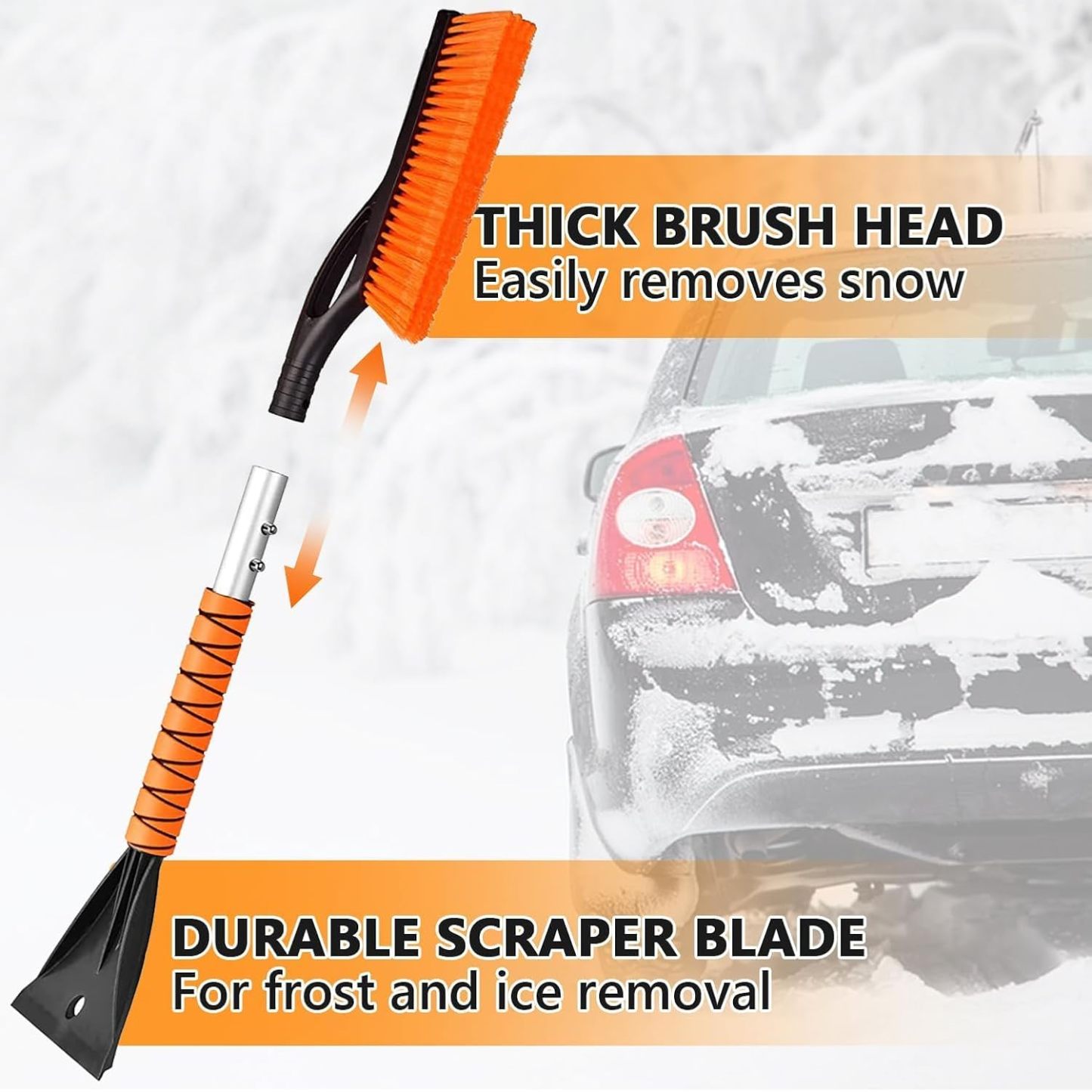 ✨Hot Sale 49% Off🚗Multi-Functional Car Snow & Ice Removal Tool
