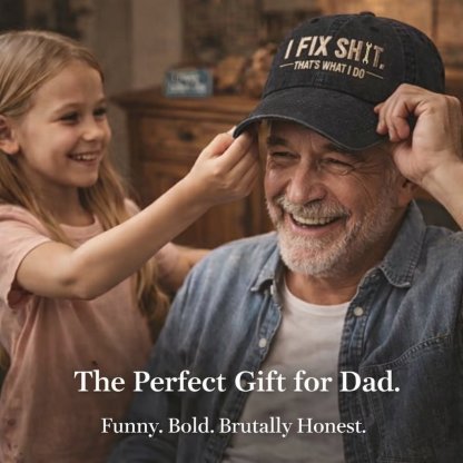 🔥LAST DAY 49% OFF🧢 Vintage Distressed “I Fix Sh*t” Cap