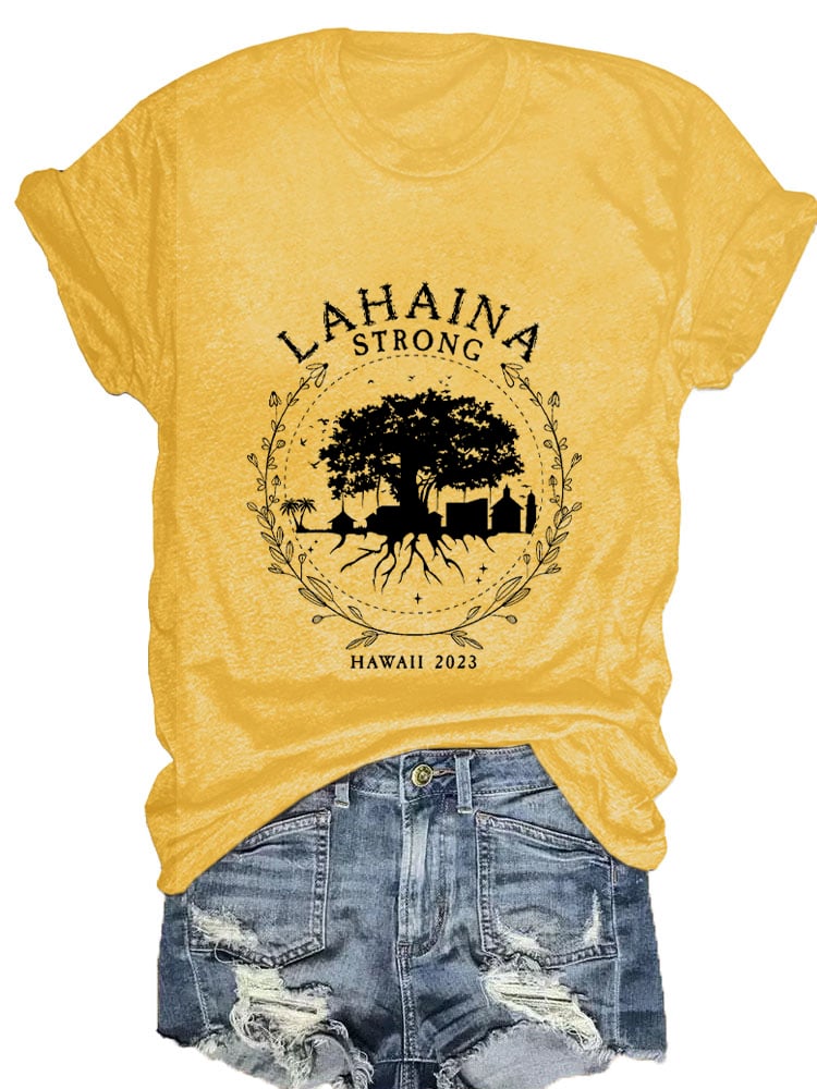 Women's Lahaina Strong Casual T-Shirt