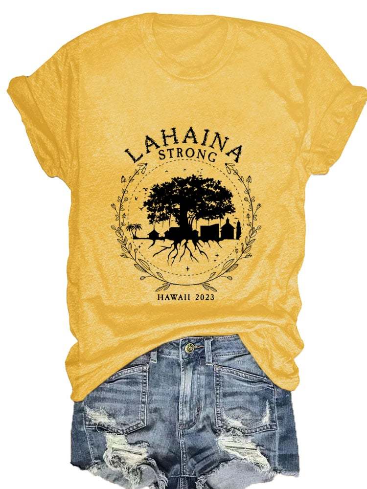 Women's Lahaina Strong Casual T-Shirt