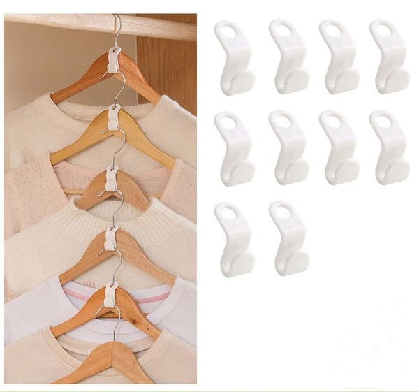 🔥The 2026 The best closet helper]Space-Saving Clothes Hanger Connector Hooks
