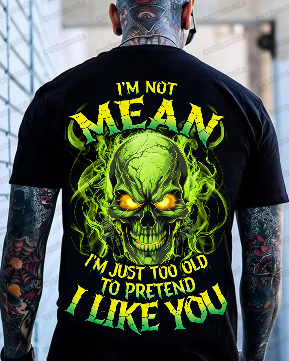 I’M Not Mean I’M Just Too Old To Pretend I Like You Custom Year Sweatshirt/T-shirt/Hoodie