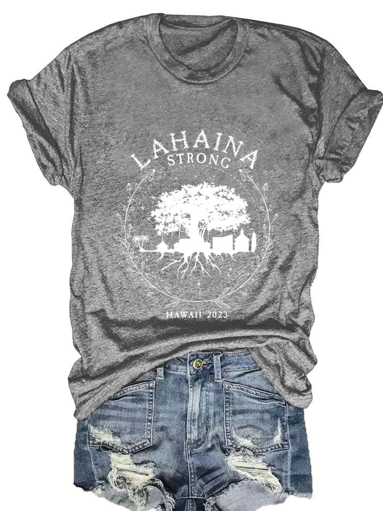 Women's Lahaina Strong Casual T-Shirt