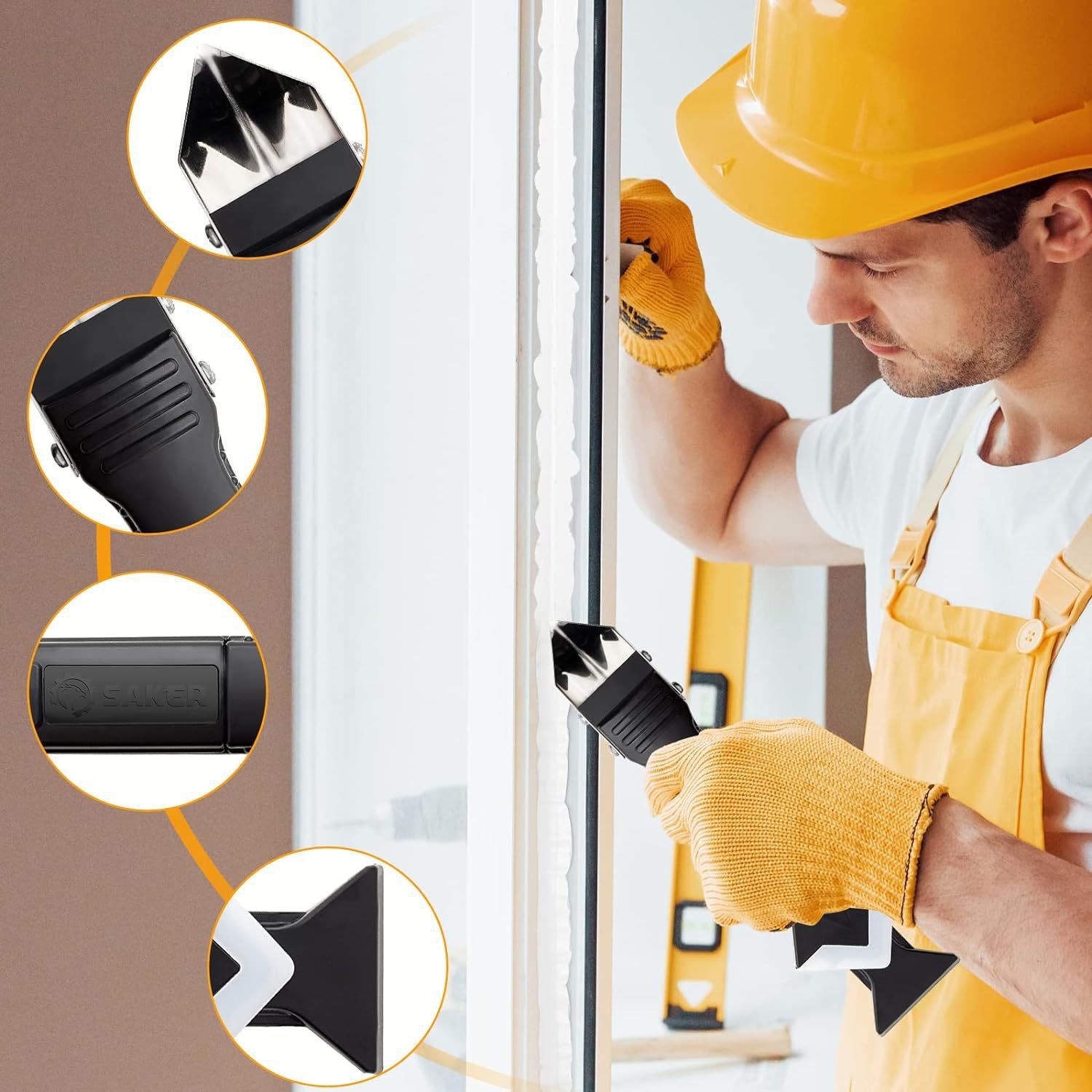 5 in 1 Silicone Caulking Tools