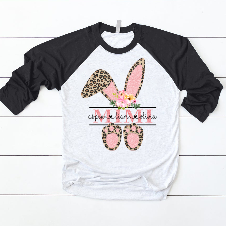 Leopard Bunny Mimi And Kids CL01 Baseball
