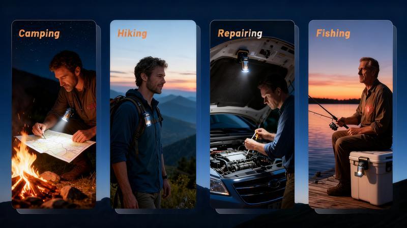 🔦Pocket Rechargeable EDC Flashlight:  Mini Keychain Light