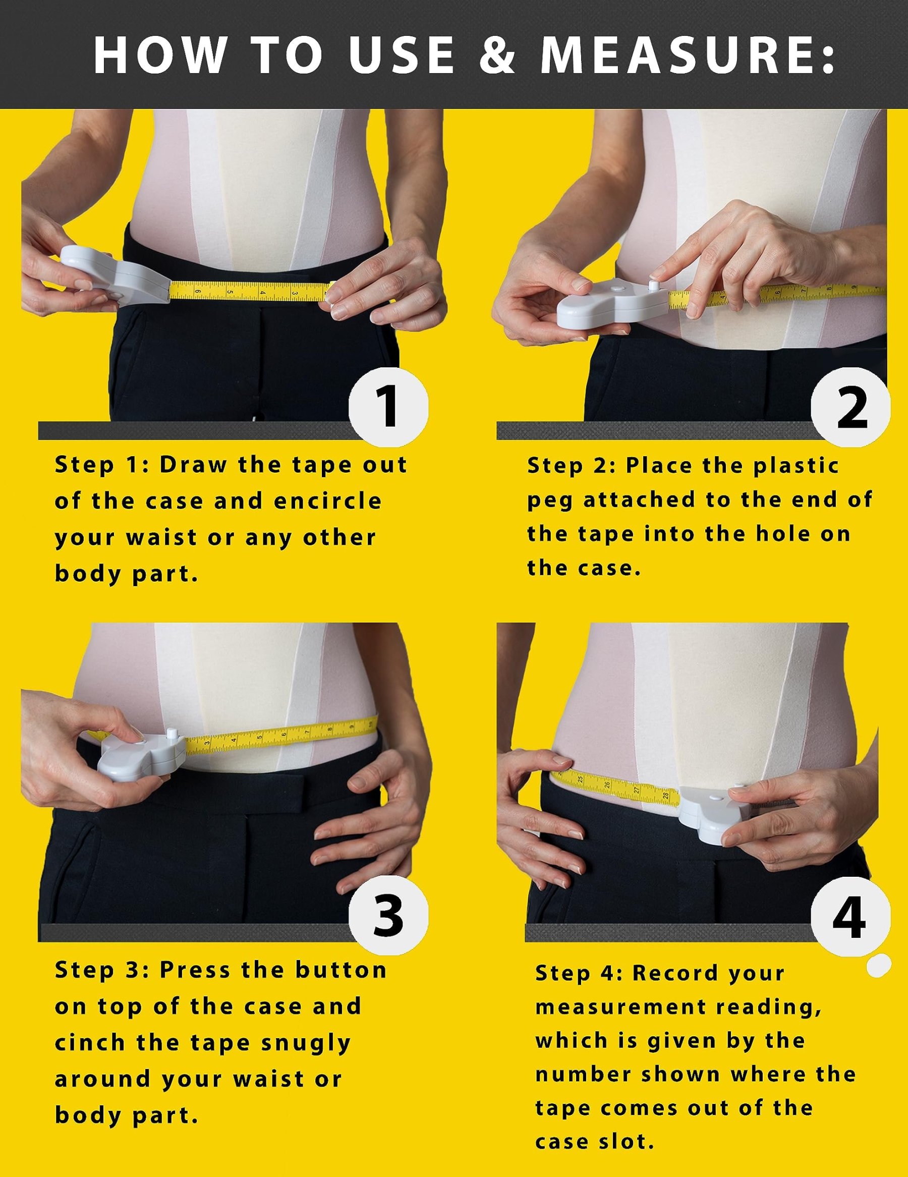 Body Self-Measuring Tape