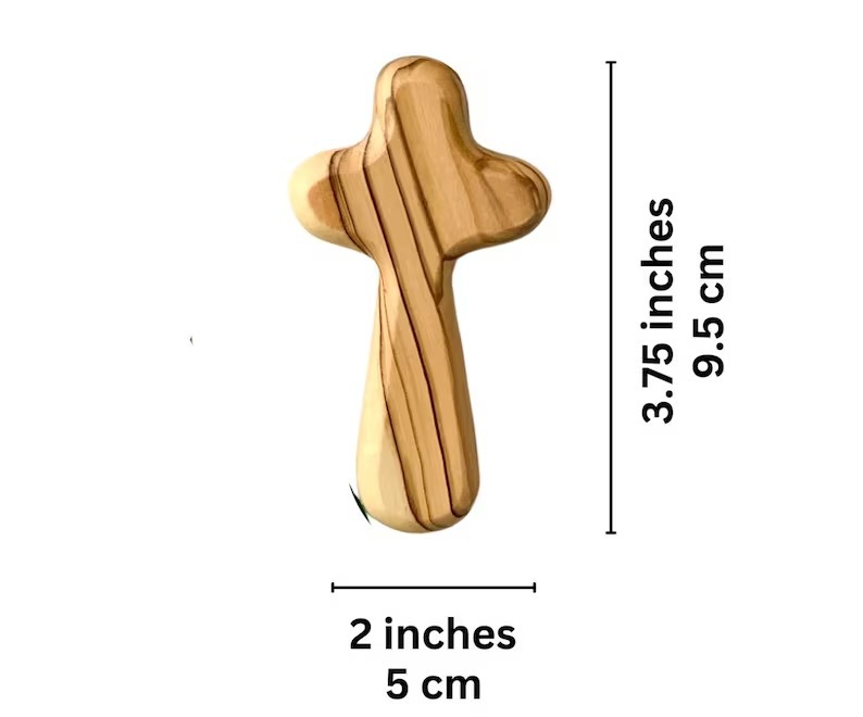 ️100% Handmade Wooden Comfort Cross