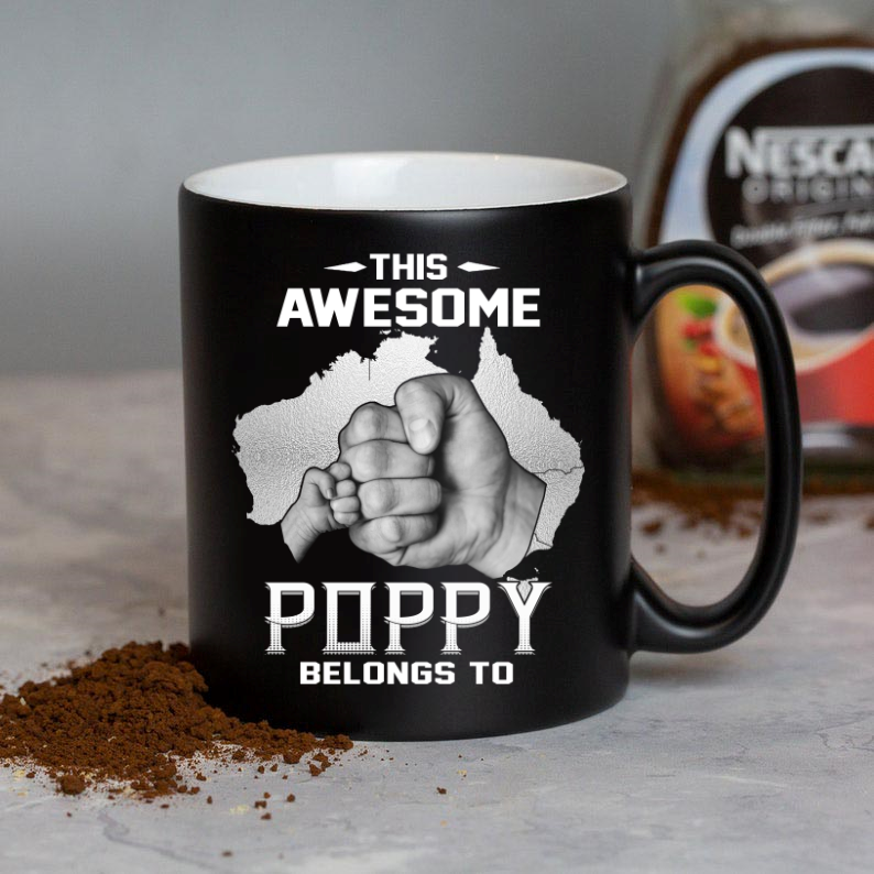 Personalized This Awesome Poppy Belongs To Australia Mug