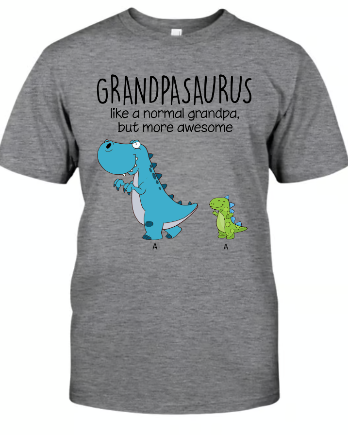 Grandpasaurus And Grandkids, Best Gift For Father's Day