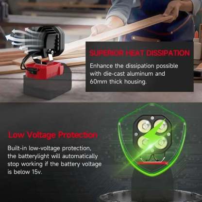 🔥Turn Night Work Into Daylight — Without Buying New Batteries