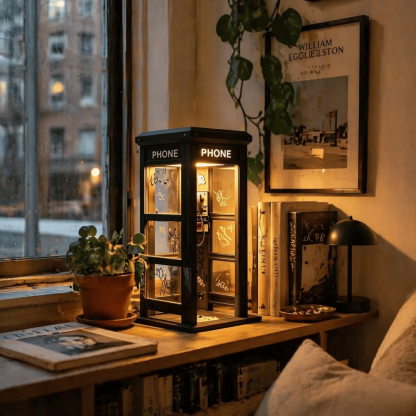 ✨Vintage Phone Booth Ambient Lamp