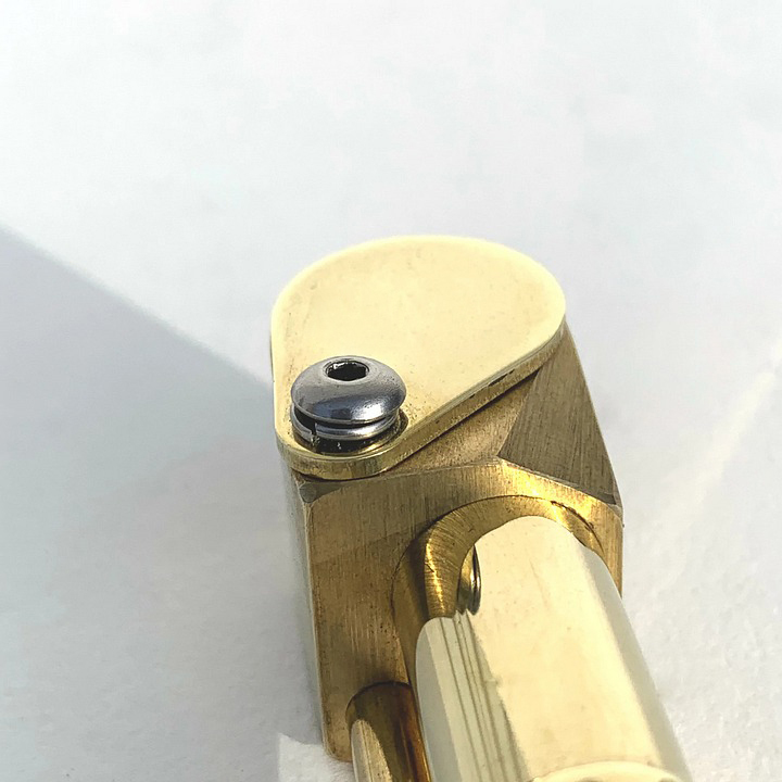 Original Brass Portable Proto Tool All-in-One w/Poker and Storage Tube