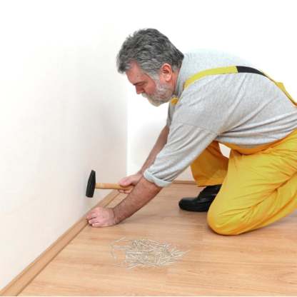 Double-Headed Skirting Thread Seamless Nail Non Marking