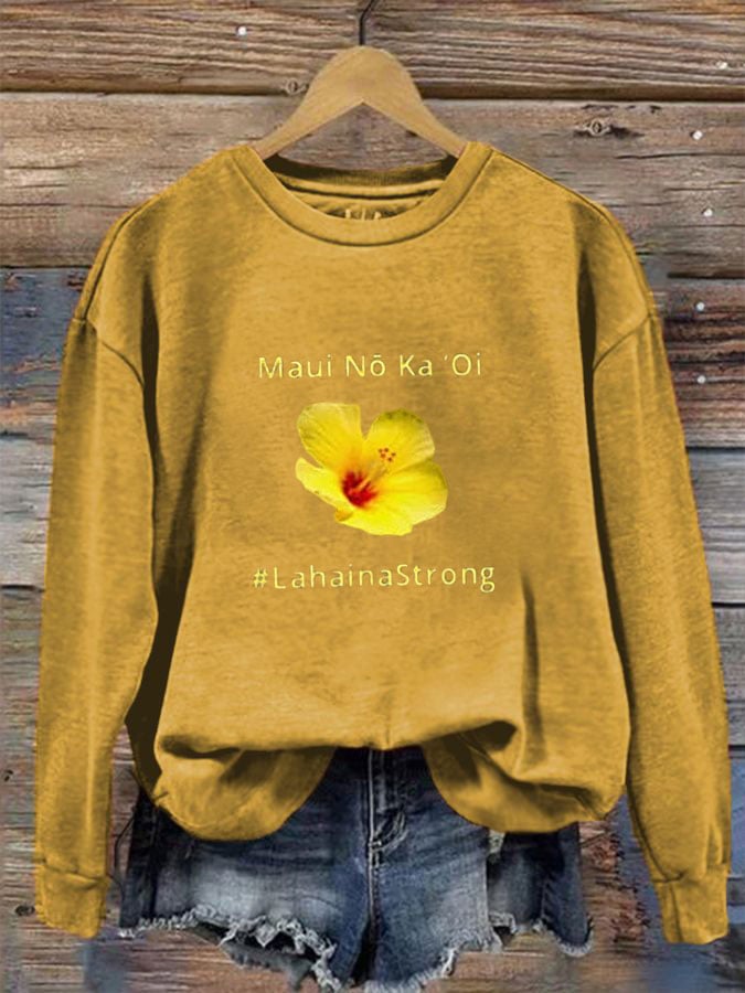 Women's Maui Lahaina Strong Sweatshirt