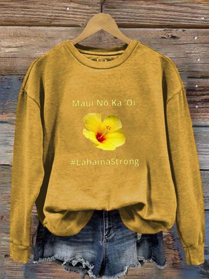 Women's Maui Lahaina Strong Sweatshirt