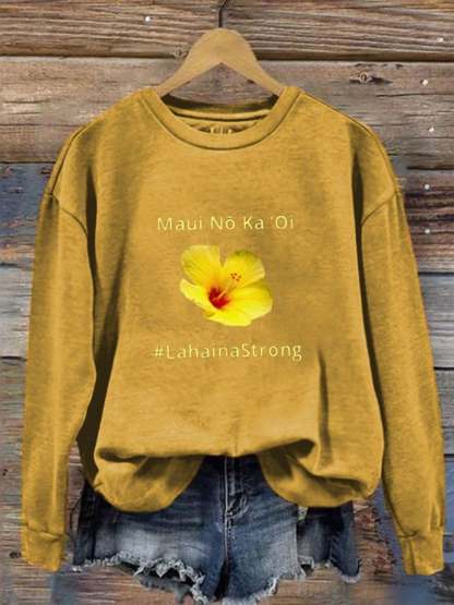 Women's Maui Lahaina Strong Sweatshirt