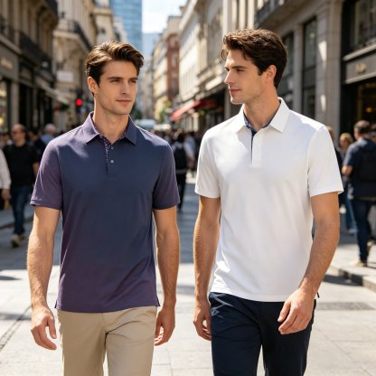 👕3-Pack Men's Polo Shirts