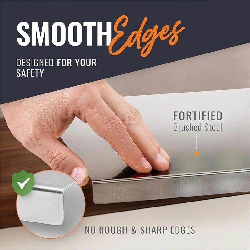 Stainless Steel Cutting Board, Hygienic & Easy to Clean