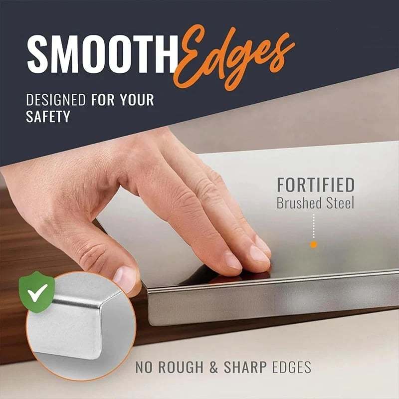 Stainless Steel Cutting Board, Hygienic & Easy to Clean