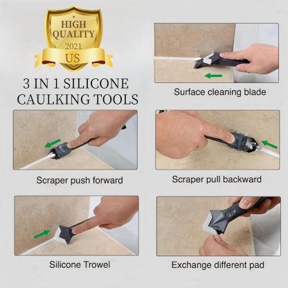 5 in 1 Silicone Caulking Tools