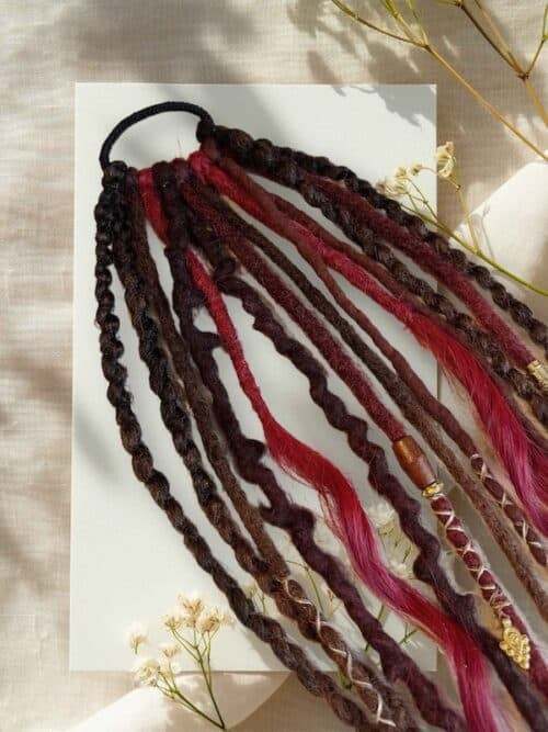 🔥Hot Sale 49% OFF -👩🏼‍🦱Elastic Dread Ponytail