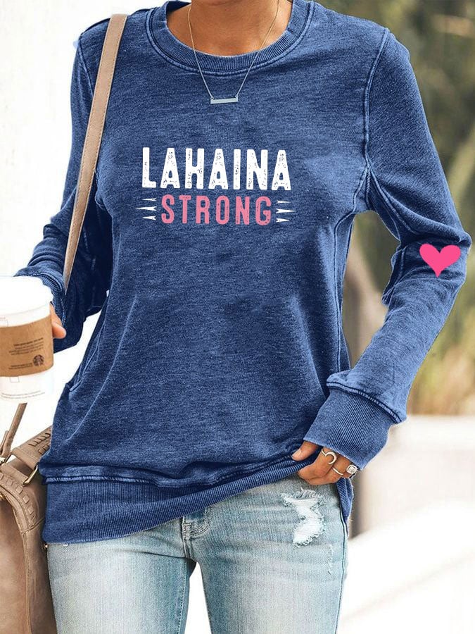 Women's lahaina strong sweatshirt