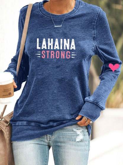 Women's lahaina strong sweatshirt