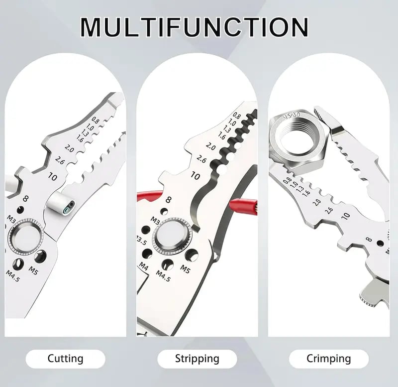 🔥🛠️Universal Quick Lever Electrical Wire Connectors (24-12 AWG) Assortment (50/100Pcs) + Wire Stripper