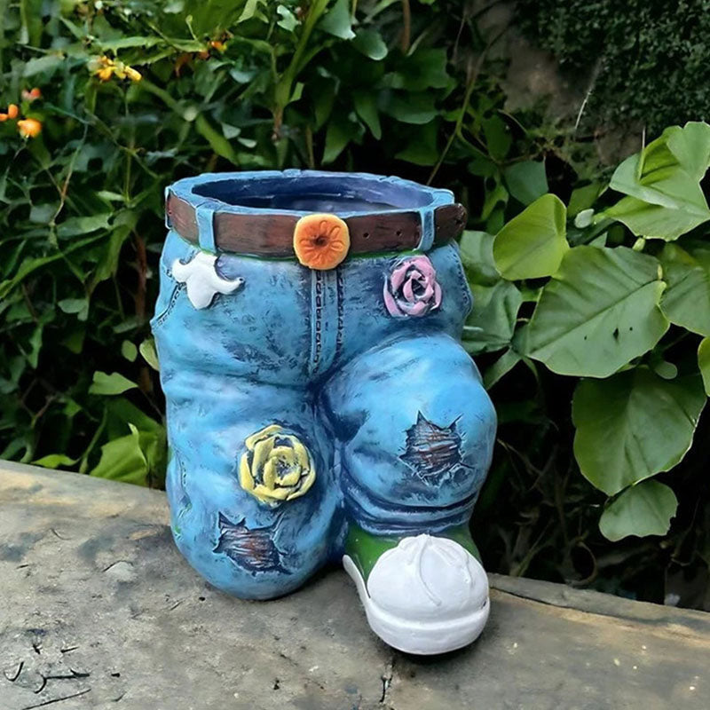 🔥Hot Sale 50% OFF🌷Creative 3D Jeans Shaped Flower Pot