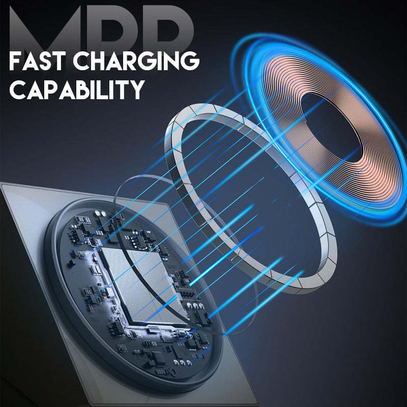 📱 3-in-1 Foldable Magnetic Charging Station – Perfect for Home, Work & Travel ✨ | 15W Fast Charging, Multi-Device📱⌚