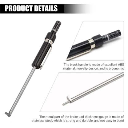 Brake Pad Thickness Gauge