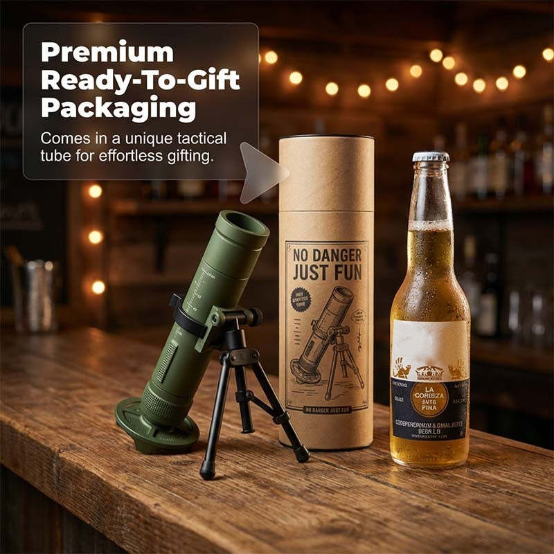 Mortar-Shaped Bottle Opener