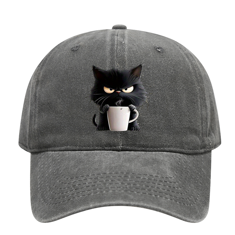 📢📢50% OFF !! ⏰Cute Black Cat Vintage Baseball Cap