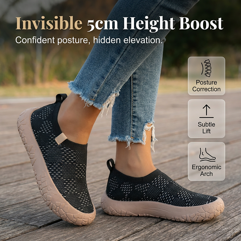 📢📢50% OFF !! ⏰Comfortable Platform Sneakers with Hidden Heel