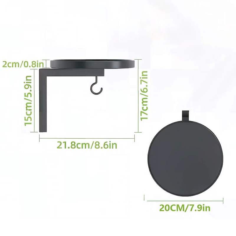 🐦💧 50% OFF! Wall-mounted metal birdbath – winterproof, easy to clean, and ideal for garden, balcony & patio 🌿