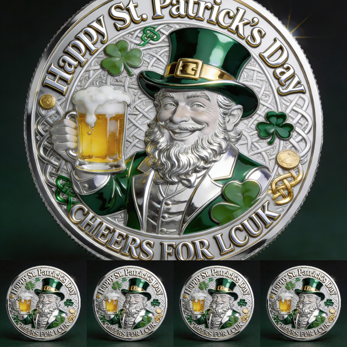 🏆 New Year Special Offer 50% OFF🔥 St. Patrick's Day Metal Commemorative Coin