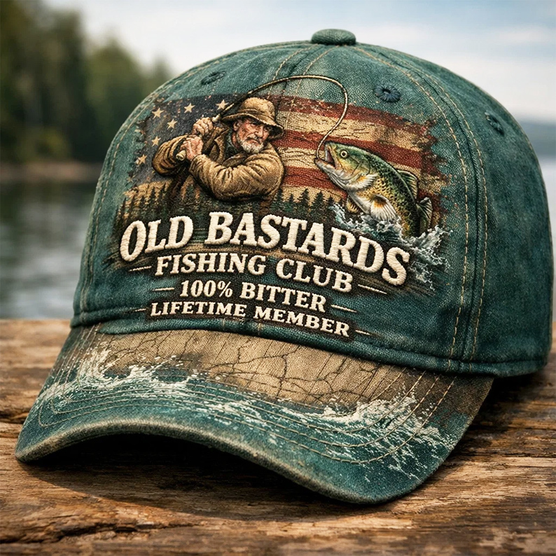 Old Bastards Fishing Club Cap