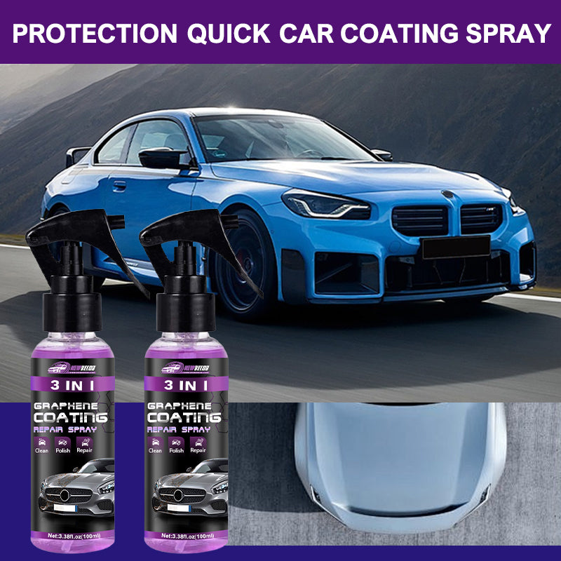 ✨LAST DAY 50% OFF✨ 3 in 1 High Protection Quick Car Coating Spray