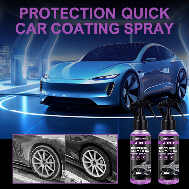 ✨LAST DAY 50% OFF✨ 3 in 1 High Protection Quick Car Coating Spray