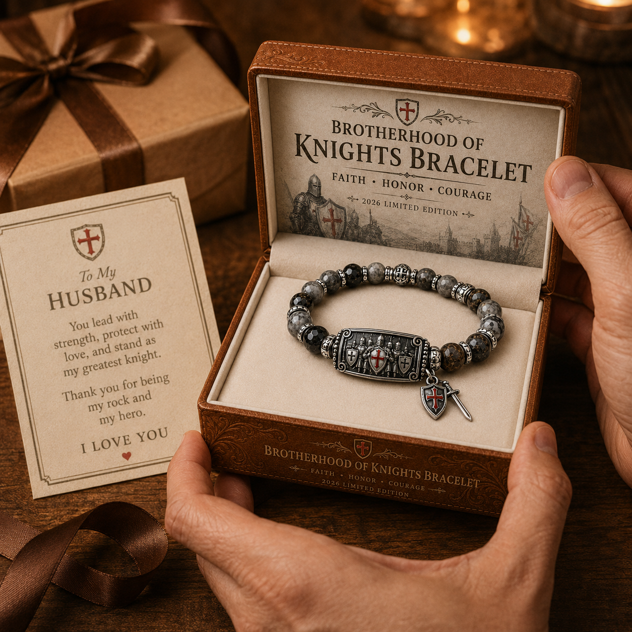 Brotherhood Of Knights Bracelet – A Symbol of Faith, Honor & Courage